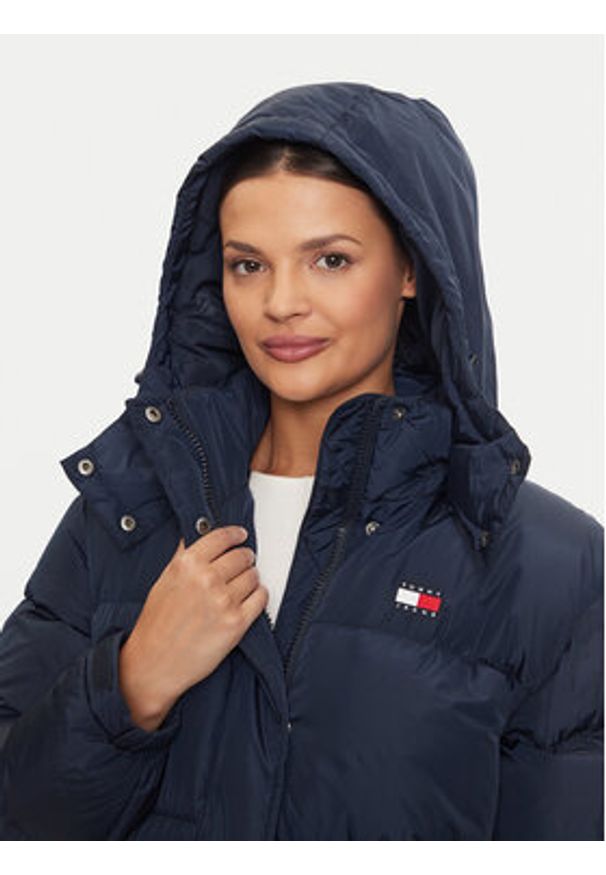 Tommy Jeans Kurtka puchowa Alaska DW0DW18860 Granatowy Regular Fit. Kolor: niebieski. Materiał: syntetyk. Sezon: zima
