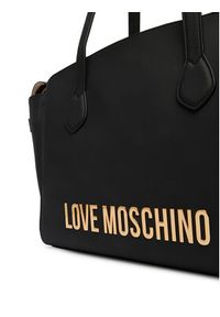 Love Moschino - LOVE MOSCHINO Torebka JC4243PP0OKD0000 Czarny. Kolor: czarny. Materiał: skórzane #4
