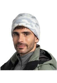 Buff - Czapka BUFF POLAR PRINTS BEANIE COMAT SNOW. Kolor: wielokolorowy. Materiał: polar. Wzór: nadruk