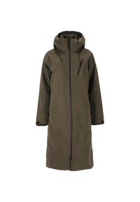 Parka dla kobiet Whistler Bellway W-Pro 10000. Kolor: czarny, wielokolorowy, zielony. Sezon: zima #1