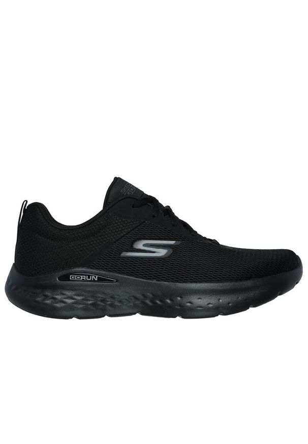 skechers - Buty męskie Skechers Go Run Lite 220893BBK - czarne. Okazja: na co dzień. Zapięcie: sznurówki. Kolor: czarny. Szerokość cholewki: normalna. Wzór: aplikacja. Model: Skechers Sport. Sport: bieganie