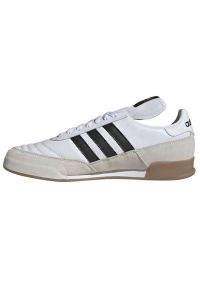 Adidas - Buty adidas Mundial Goal In ID4047 białe. Kolor: biały. Materiał: guma, skóra, syntetyk, materiał, zamsz. Szerokość cholewki: normalna. Wzór: gładki #1