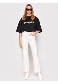 Americanos T-Shirt Unisex Brooklyn Heavy Czarny Oversize. Kolor: czarny. Materiał: bawełna #3