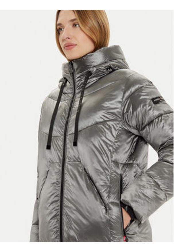 Frieda & Freddies Kurtka zimowa 3847A Szary Regular Fit. Kolor: szary. Materiał: syntetyk. Sezon: zima