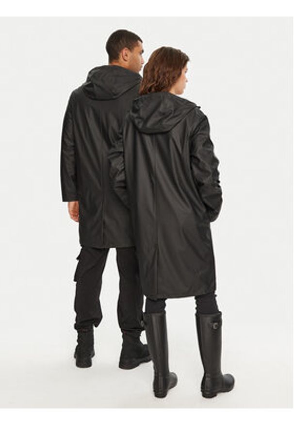 Hunter Kurtka przeciwdeszczowa Andrea HARU0002242 Czarny Regular Fit. Kolor: czarny. Materiał: syntetyk