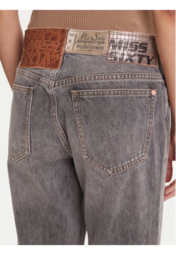 Miss Sixty Jeansy 6S1JJ47800 Szary Flare Fit. Kolor: szary