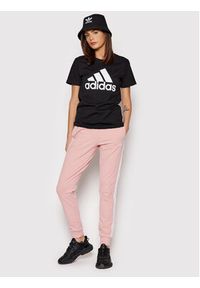 Adidas - adidas Spodnie dresowe Essentials HD4272 Różowy Slim Fit. Kolor: różowy. Materiał: dresówka, bawełna #4