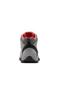 Decathlon - Buty turystyczne damskie Columbia Redmond III Mid wodoodporne. Materiał: kauczuk. Styl: sportowy