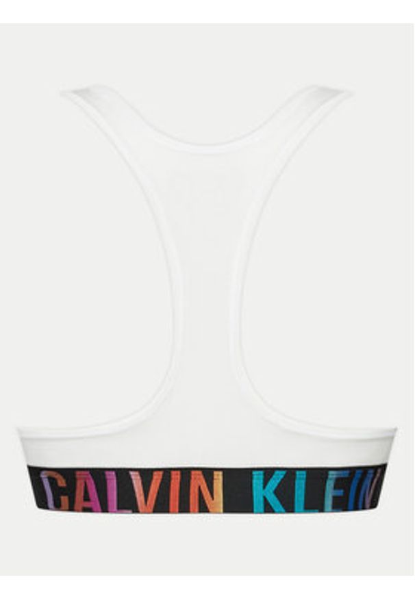 Calvin Klein Underwear Biustonosz top 000QF7831E Biały. Kolor: biały. Materiał: bawełna