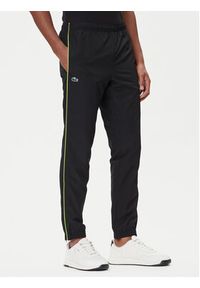 Lacoste Dres WH4757 Czarny Regular Fit. Kolor: czarny. Materiał: syntetyk #12