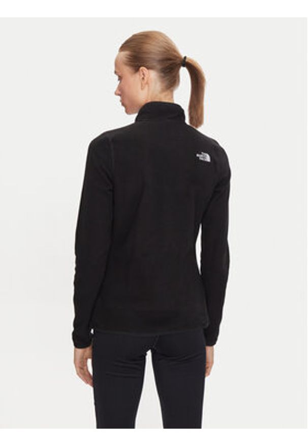 The North Face Polar Glacier NF0A855M Czarny Regular Fit. Kolor: czarny. Materiał: syntetyk