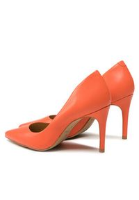Eva Minge Szpilki EM-44-11-001407 Pomarańczowy. Kolor: pomarańczowy. Materiał: skóra. Obcas: na szpilce #6