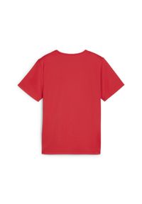 Puma - Młodzieżowa koszulka z grafiką individualFINAL PUMA Red. Kolor: czerwony. Sport: piłka nożna