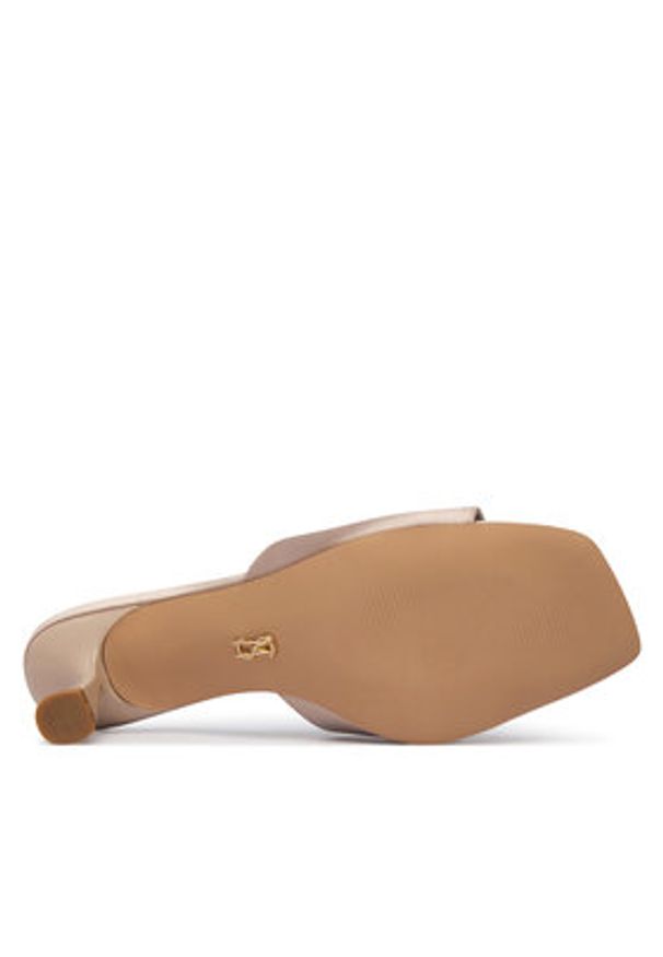 Steve Madden Klapki Ivie 11005141 Beżowy. Kolor: beżowy. Materiał: materiał