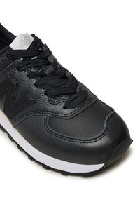 New Balance Sneakersy WL574FT2 Czarny. Kolor: czarny. Materiał: skóra. Model: New Balance 574 #6