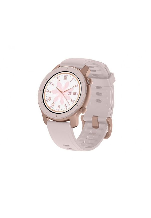 Huami - Smartwatch Amazfit GTR 42mm Różowy (Cherry Blossom Pink). Rodzaj zegarka: smartwatch. Kolor: różowy. Styl: elegancki, sportowy