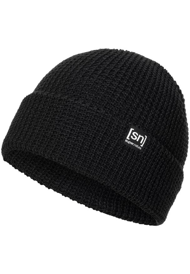 Czapka SUPER.NATURAL City Beanie. Kolor: czarny
