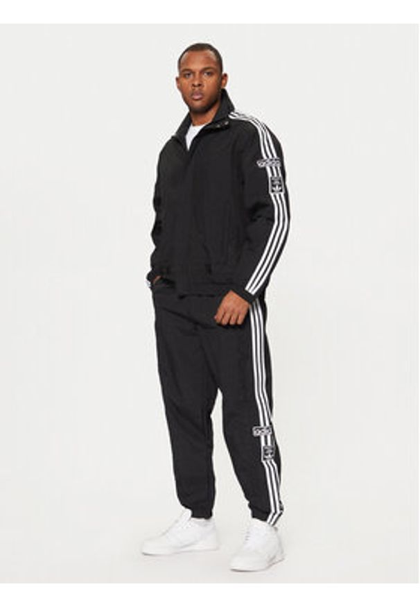 Adidas - adidas Kurtka przejściowa Adibreak JD4270 Czarny Loose Fit. Kolor: czarny. Materiał: syntetyk