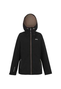 Regatta - Kurtka turystyczna 3 w 1 damska Wentwood IX. Kolor: czarny. Sport: turystyka piesza