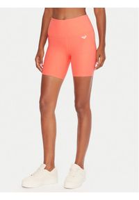 Roxy Szorty sportowe Heart Into It ERJNS03614 Koralowy Slim Fit. Kolor: pomarańczowy. Materiał: syntetyk