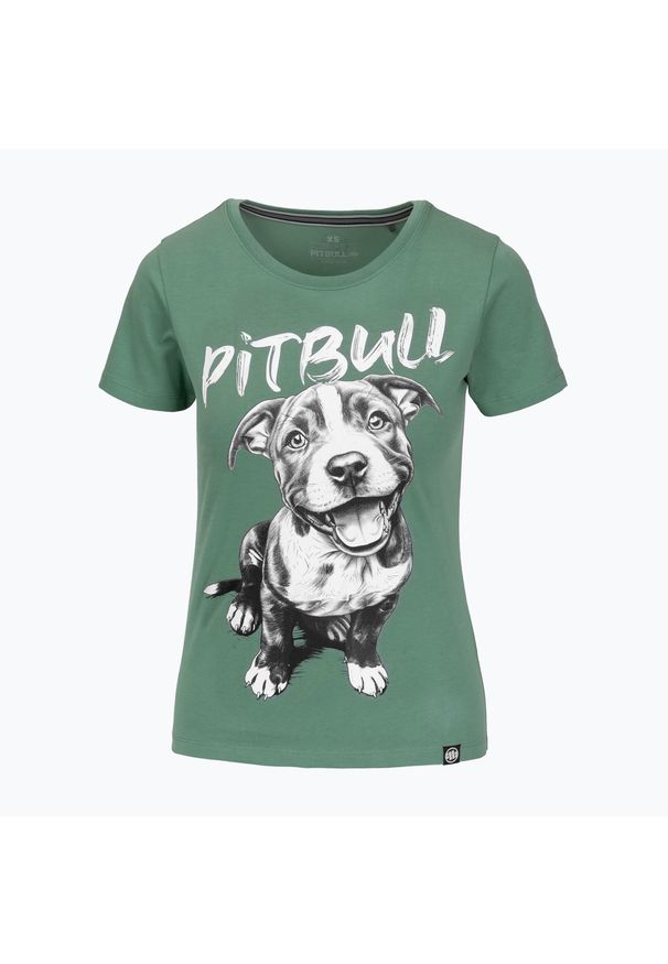 PITBULL - Koszulka damska Pitbull Puppy 2. Kolor: zielony