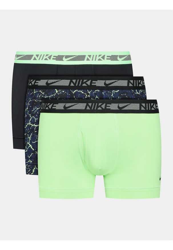 Nike Komplet 3 par bokserek 000PKE1152 Czarny. Kolor: czarny. Materiał: syntetyk