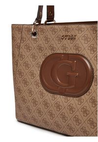 Guess Torebka HWESG9 51325 Beżowy. Kolor: beżowy. Materiał: skórzane