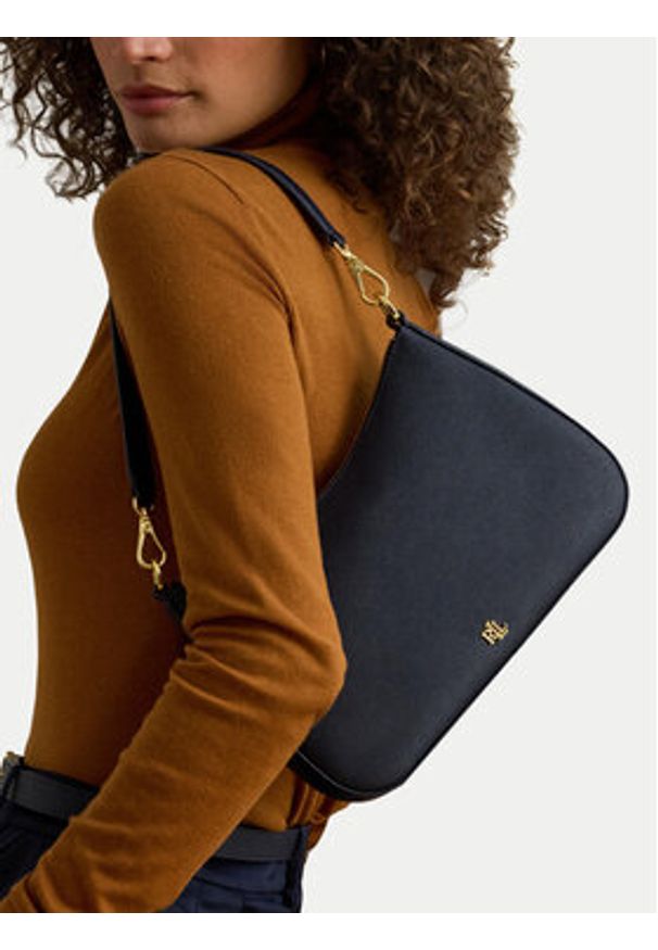 Lauren Ralph Lauren - LAUREN RALPH LAUREN Torebka 431883768031 Granatowy. Kolor: niebieski. Materiał: skórzane