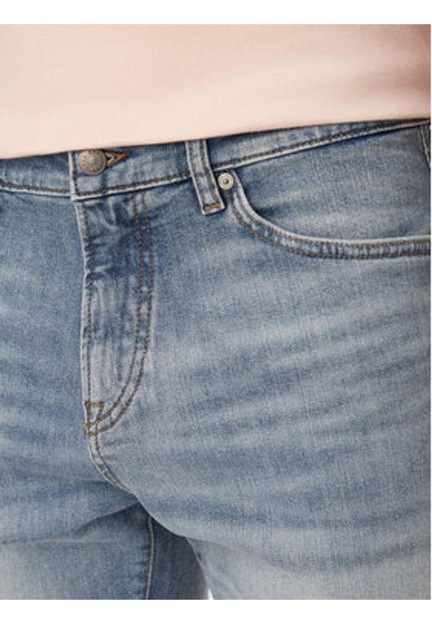 BOSS Szorty jeansowe Re.Maine 50559892 Błękitny Regular Fit. Kolor: niebieski. Materiał: bawełna