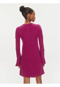 Pinko Sukienka codzienna Aquarios Abito . 101825 A15M Fioletowy Regular Fit. Okazja: na co dzień. Kolor: fioletowy. Materiał: wiskoza. Typ sukienki: proste. Styl: casual #4