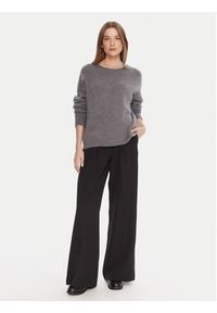 Kontatto Sweter 3M0863C Szary Relaxed Fit. Kolor: szary. Materiał: syntetyk #5