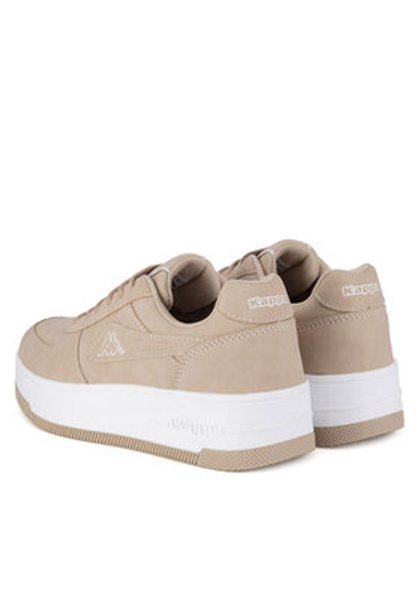 Kappa Sneakersy VSKA001 Beżowy. Kolor: beżowy. Materiał: skóra