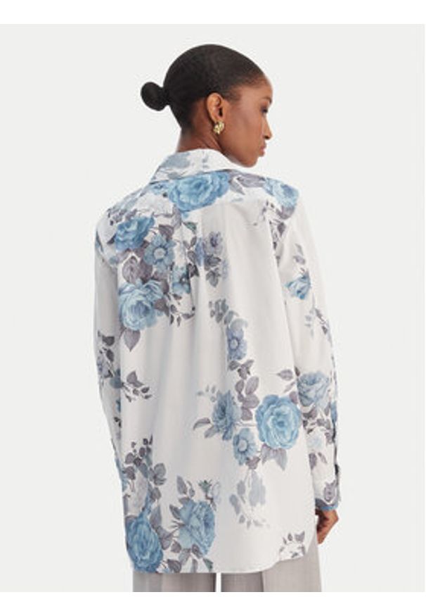 Marella Koszula Amici 2613111101 Błękitny Regular Fit. Kolor: niebieski. Materiał: bawełna