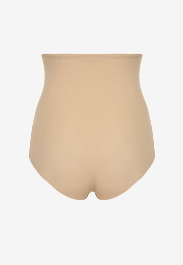 Renee - Beżowe Majtki Modelujące High Waist Emiree. Stan: podwyższony. Kolor: beżowy