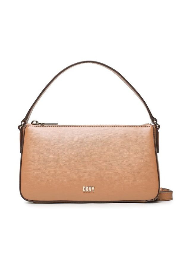 DKNY Torebka Bryant Park Tz Demi R31E3U45 Brązowy. Kolor: brązowy. Materiał: skórzane