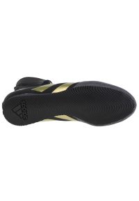 Adidas - Buty adidas Box Hog 4 M GZ6116 czarne. Kolor: czarny. Materiał: syntetyk, guma. Szerokość cholewki: normalna. Sport: fitness