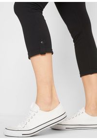 bonprix - Legginsy 3/4. Kolor: czarny. Styl: sportowy #3