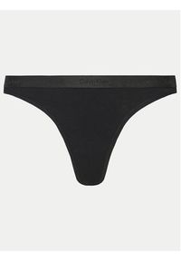 Calvin Klein Underwear Komplet 3 par stringów Thong 3pk 000QD5244E Kolorowy. Materiał: bawełna. Wzór: kolorowy #7