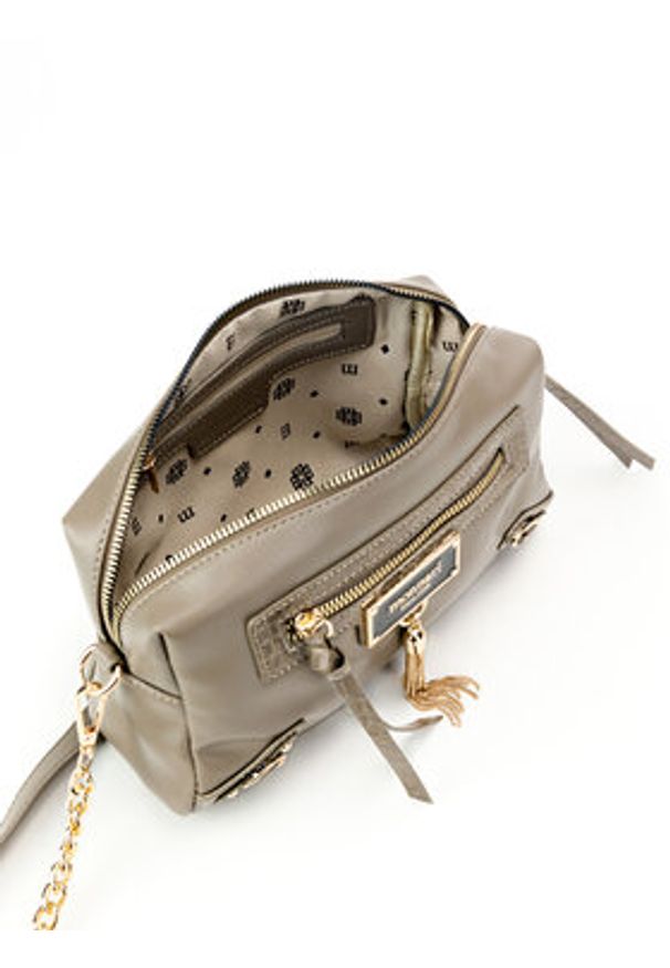Monnari Torebka BAG5350-K015D000-R00 Beżowy. Kolor: beżowy. Materiał: skórzane
