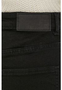 Noisy may - Noisy May Spódnica jeansowa kolor czarny mini ołówkowa. Kolor: czarny. Materiał: jeans #4