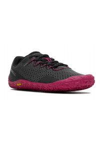 Buty biegowe dla kobiet Merrell Vapro Glove 6. Kolor: różowy. Materiał: syntetyk, materiał. Sport: bieganie