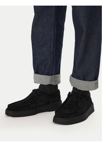 Clarks Półbuty Torview 26183435 Czarny. Kolor: czarny. Materiał: skóra, zamsz #1