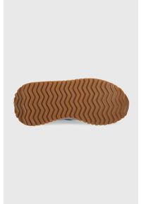 New Balance sneakersy WS237GB kolor szary. Nosek buta: okrągły. Zapięcie: sznurówki. Kolor: szary. Materiał: guma. Obcas: na platformie
