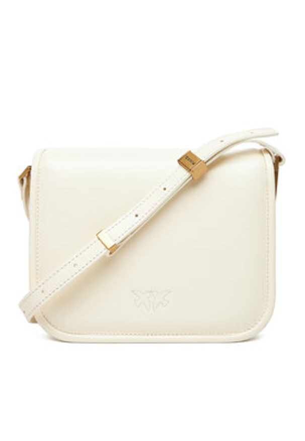Pinko - PINKO Torebka Love Box Bag Fl Mini PE 25 PLTT 104297 A26J Écru. Materiał: skórzane