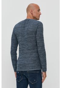 PRODUKT by Jack & Jones - Produkt by Jack & Jones Sweter męski. Okazja: na co dzień. Kolor: niebieski. Materiał: dzianina. Długość rękawa: długi rękaw. Długość: długie. Styl: casual