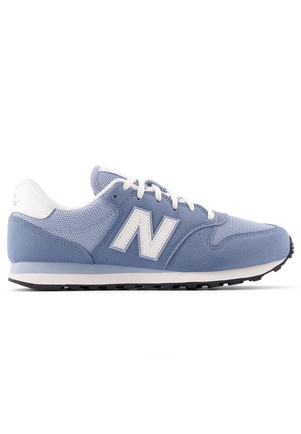 Buty damskie New Balance GW500BLS - niebieskie. Okazja: na co dzień. Kolor: niebieski. Materiał: zamsz, guma. Szerokość cholewki: normalna
