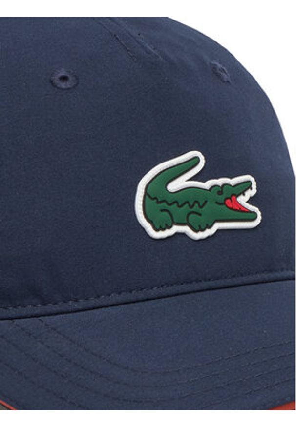 Lacoste Czapka z daszkiem RK6388 Granatowy. Kolor: niebieski. Materiał: poliester, materiał