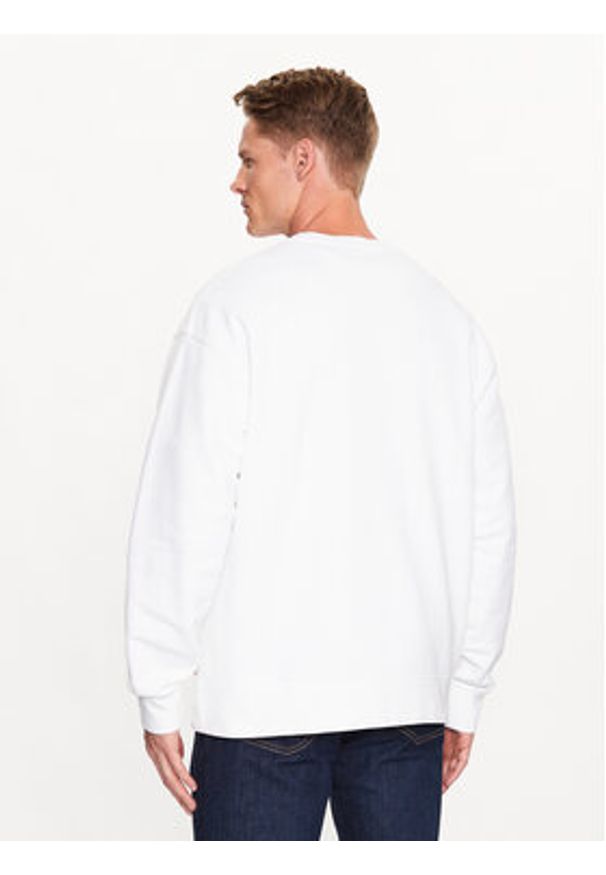 Levi's® Bluza 501 Graphic 38712-0214 Biały Relaxed Fit. Kolor: biały. Materiał: bawełna