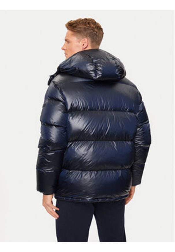 EA7 Emporio Armani Kurtka puchowa 6DPB31 PN2MZ 1562 Granatowy Regular Fit. Kolor: niebieski. Materiał: syntetyk