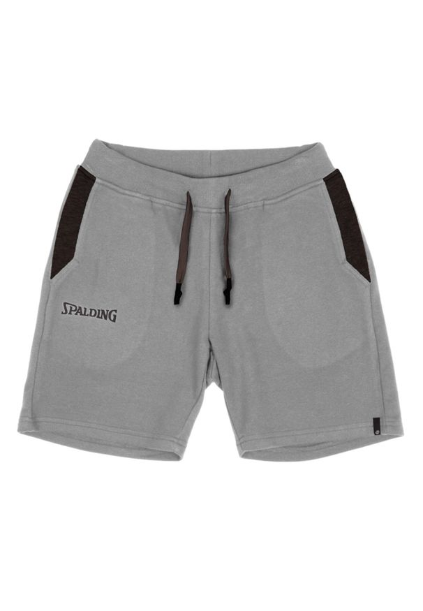 SPALDING - Szorty damskie Spalding Flow. Kolor: szary. Sport: koszykówka
